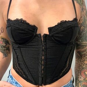 Urban Outfitters Lace Corset Top